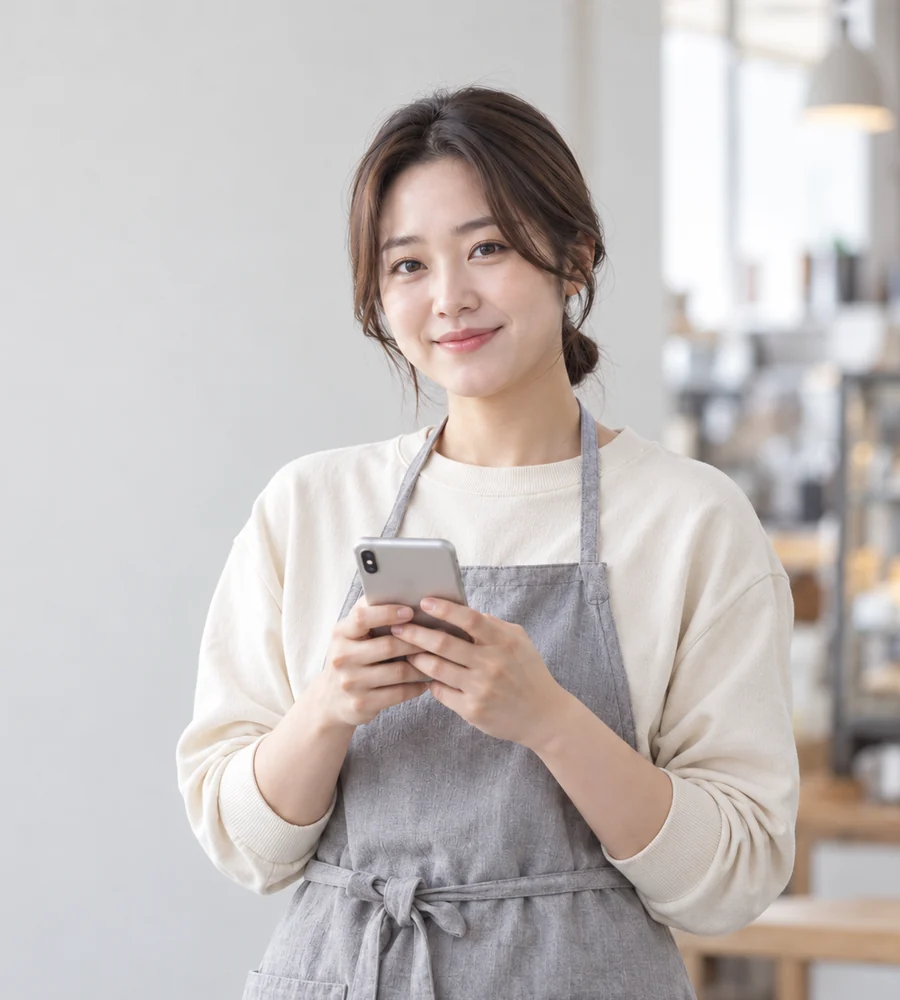 양산 개인돈 일수 상담을 휴대전화로 안내받는 고객